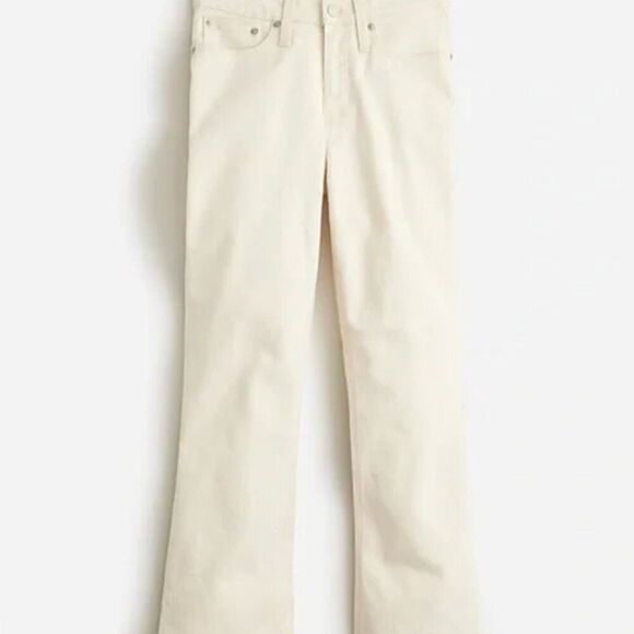 J. Crew bp492 Tall 9" demi-boot crop jean in Wedgewood wash  size 29 Tall NWT - Picture 2 of 11